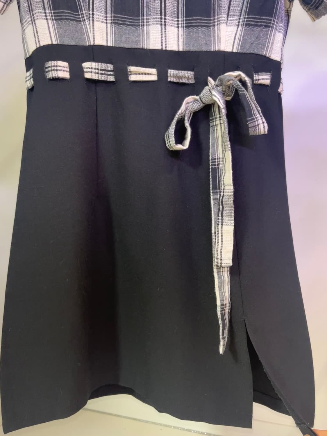 UNIF 체크미니원피스 상품이미지6