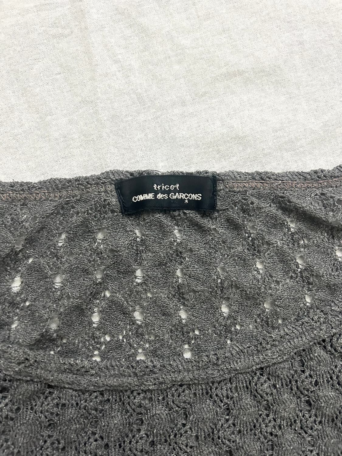 꼼데가르송 90s 트리콧 아카이브 니트 상품이미지4