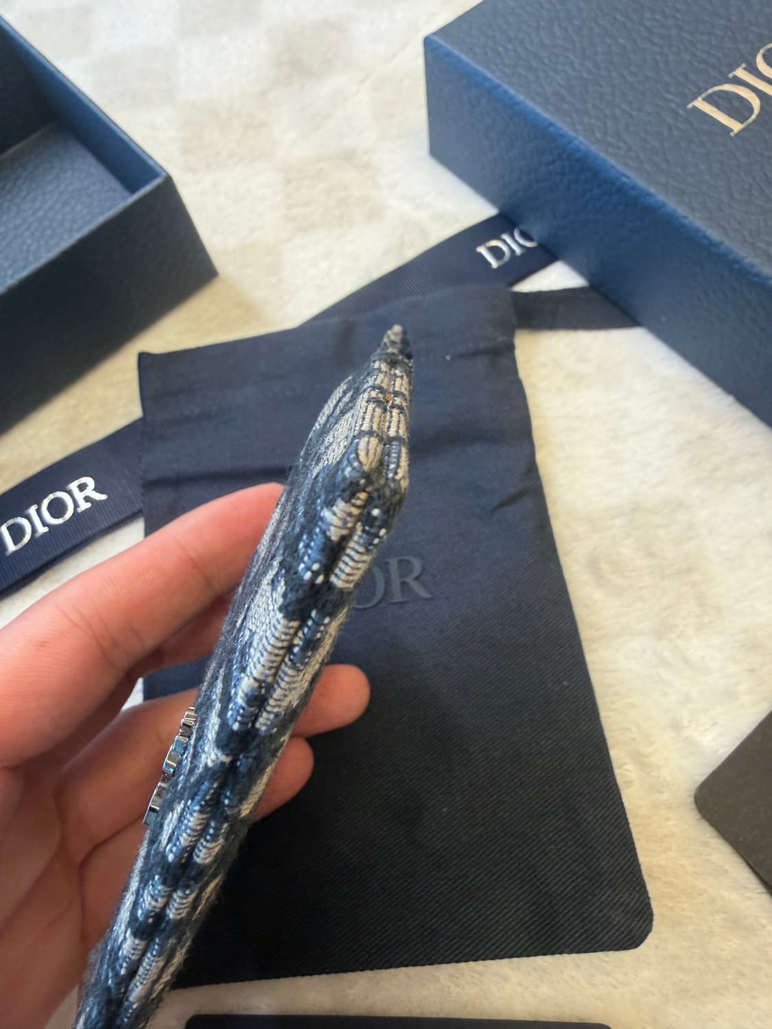 {새상품급/선물용} 디올 오블리크 카드지갑 상품이미지3