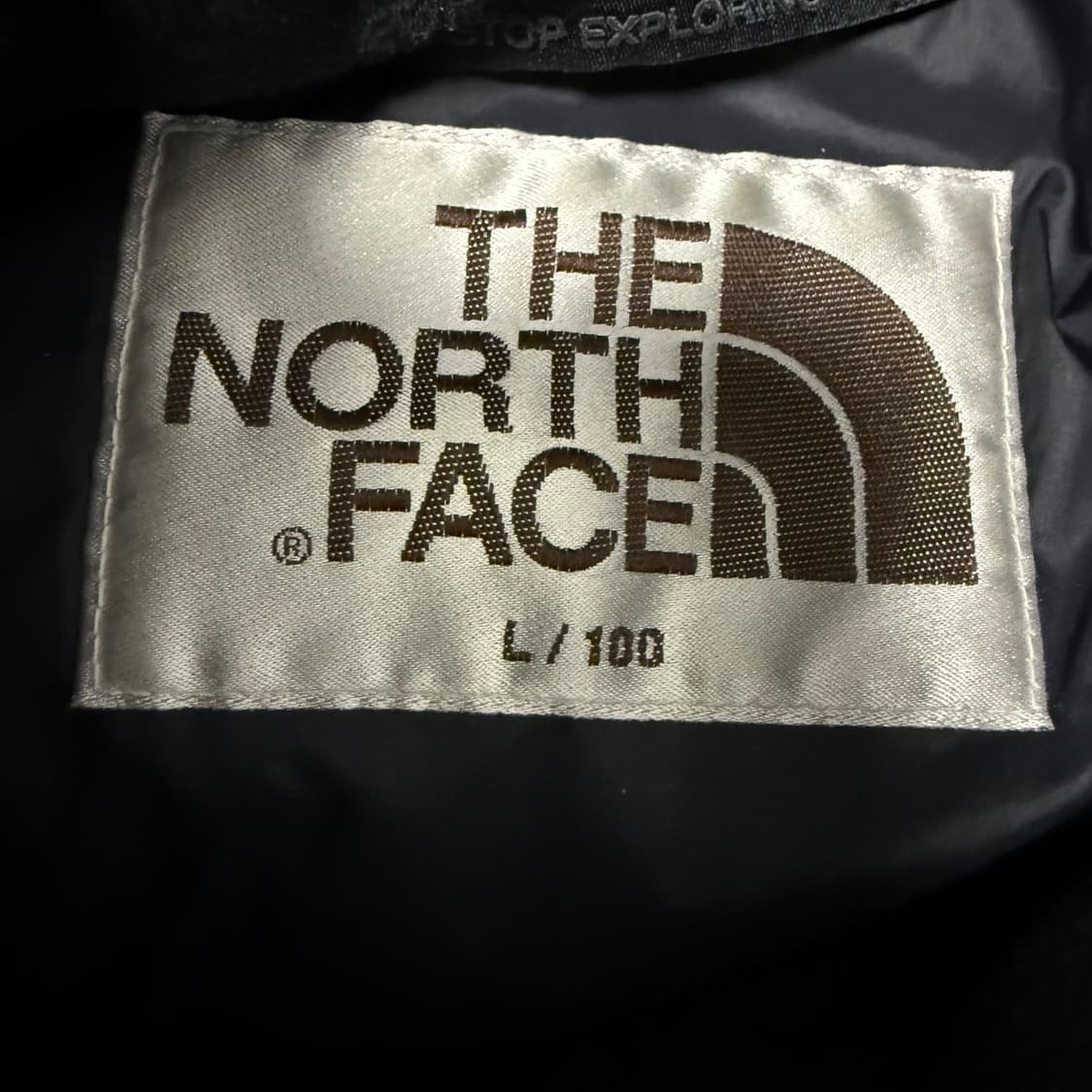 노스페이스 화이트라벨 에글론 EX 다운 자켓 블랙 100 상품이미지4