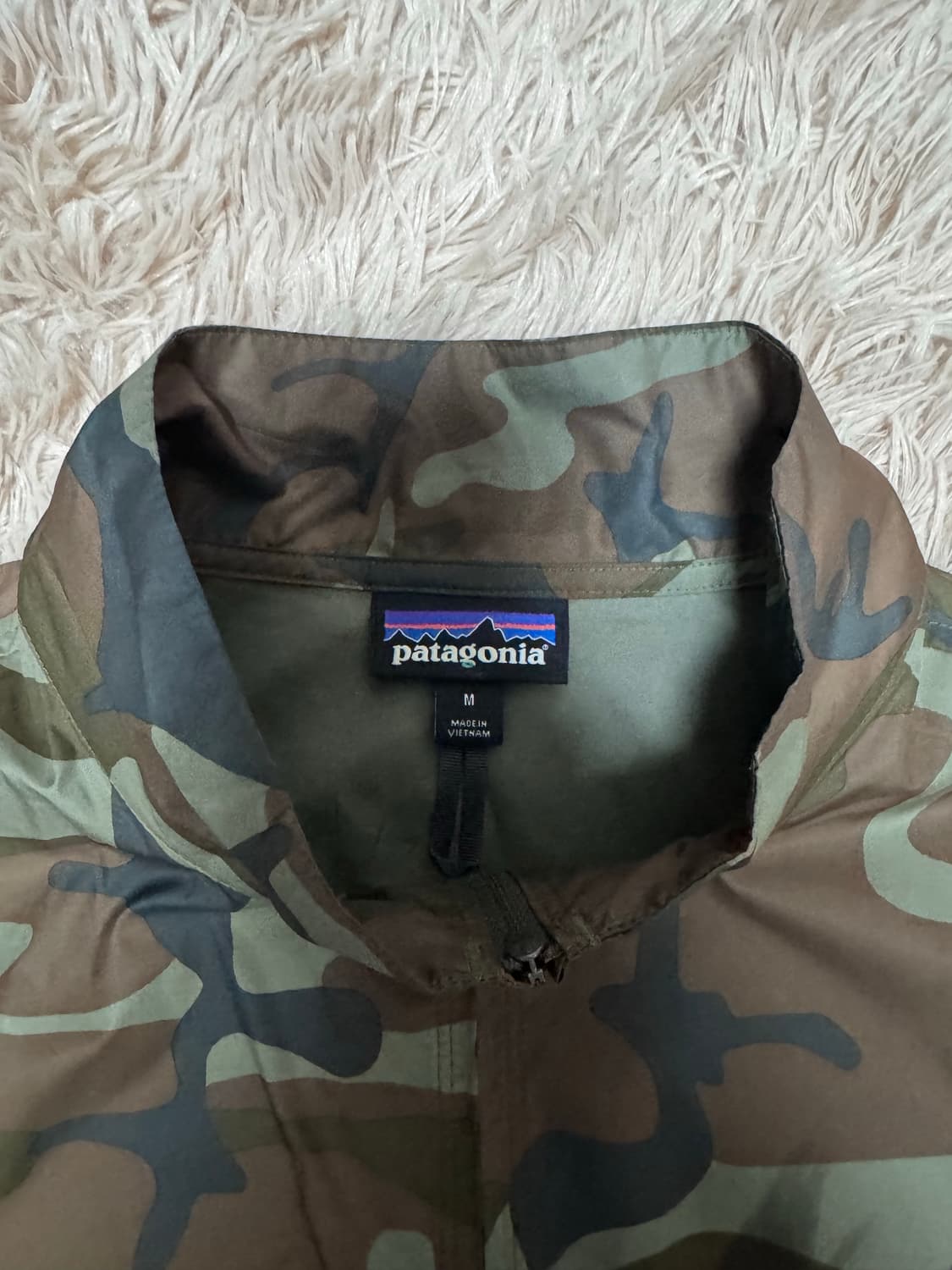 파타고니아 카모 자켓 바람막이 상품이미지2