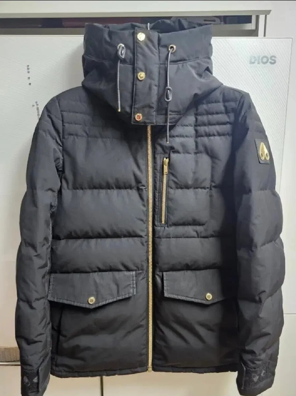 무스너클 노먼드 금장패딩(S/95~100/드라이완료) 상품이미지2