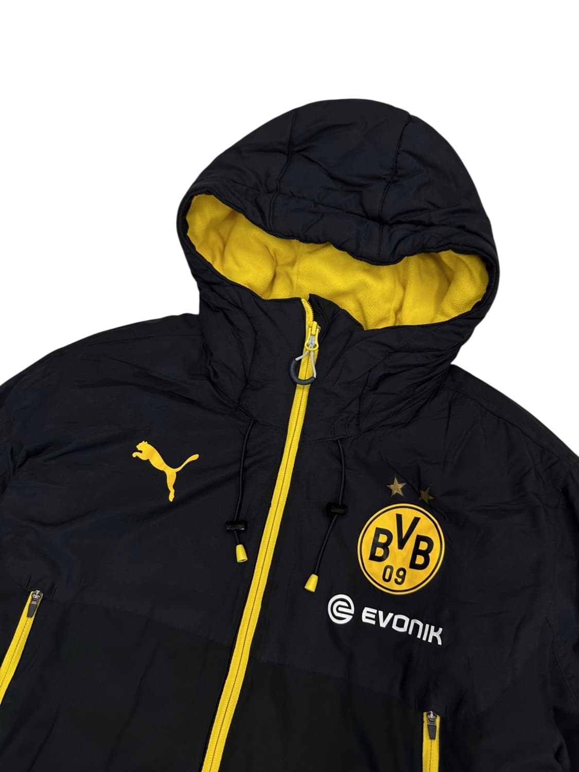 퓨마 도르트문트 플리스 패딩 블랙 (L)  상품이미지2