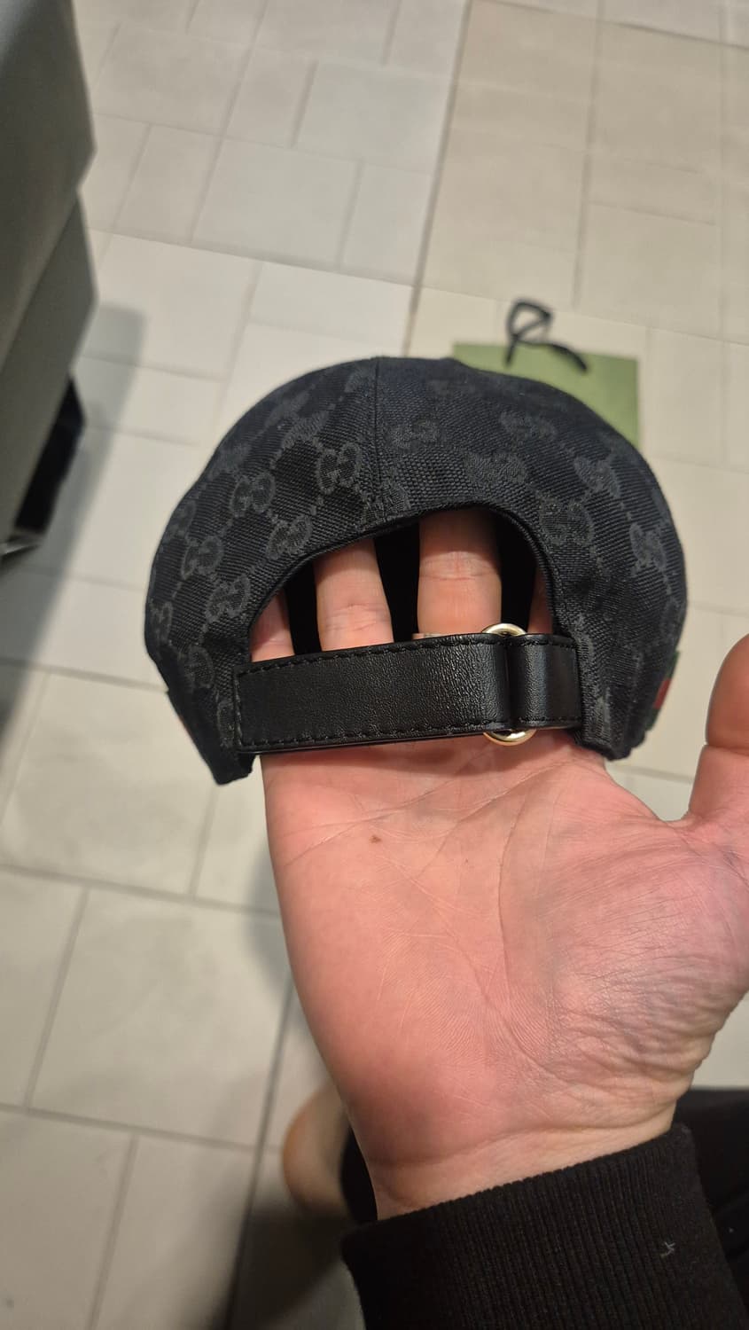 구찌/gg 캔버스 볼캡 블랙/xxxl 상품이미지5