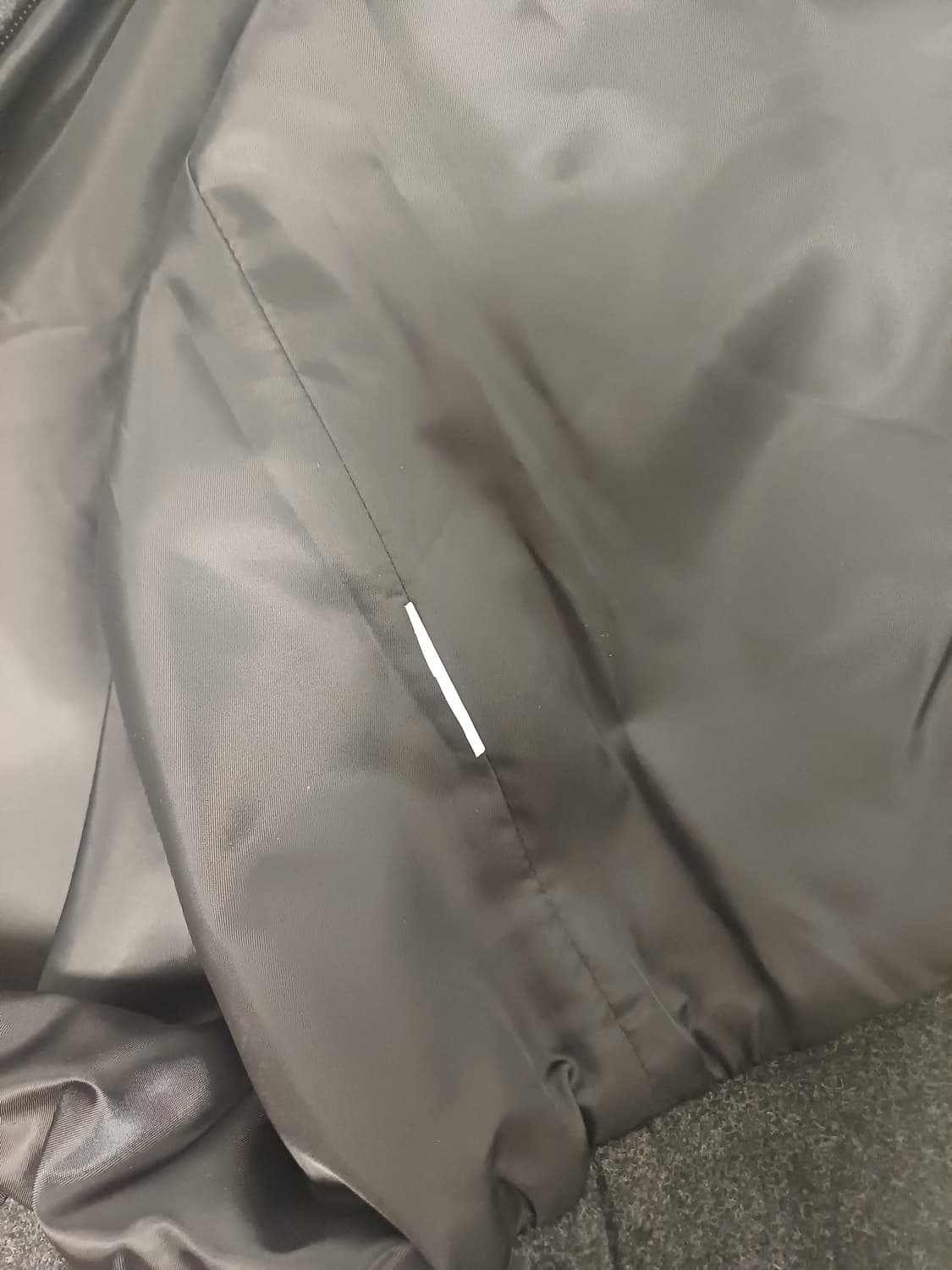 [L/100] 마인드브릿지 F.O.W 울 블렌드 투웨이 집업 블루종 상품이미지5