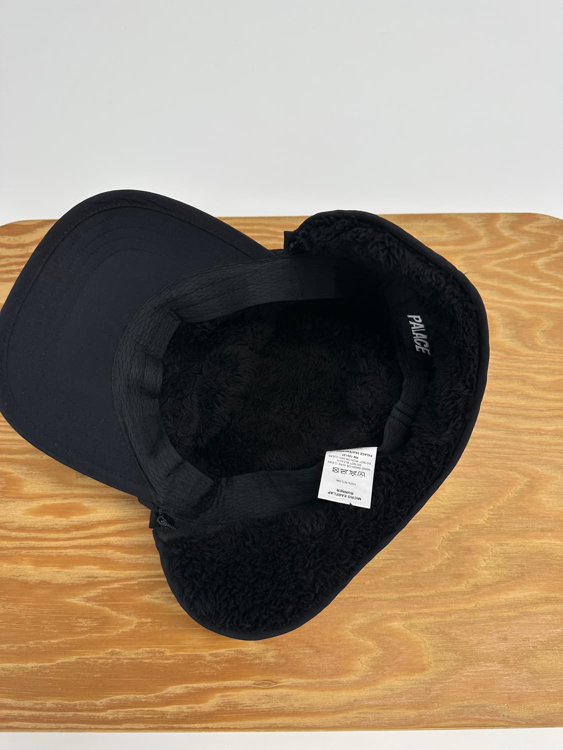 팔라스 이어플랩캡 러너 블랙 23fw 상품이미지4