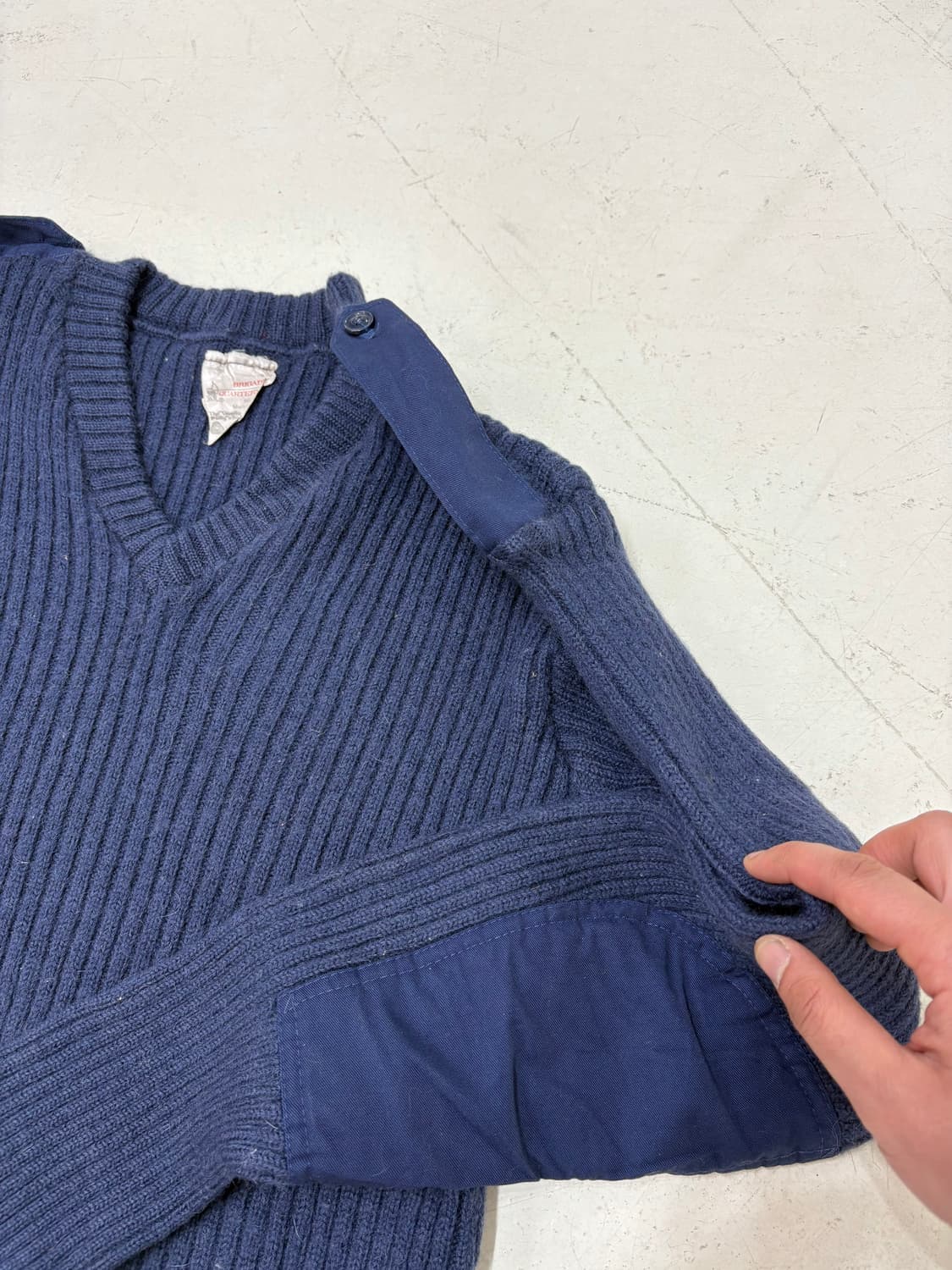 80‘s USAF  Brigade Wool sweater. 상품이미지10