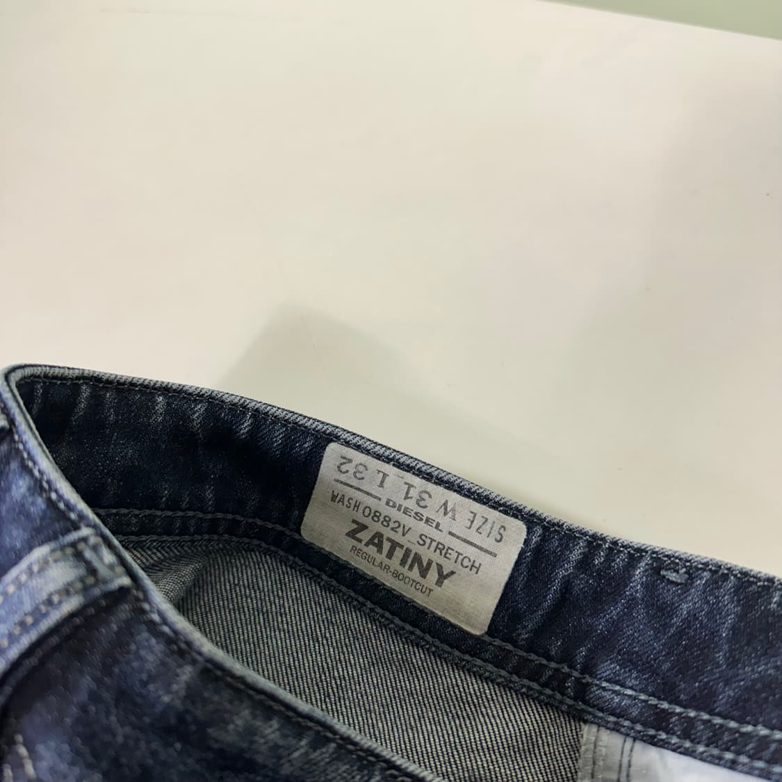 M 31 디젤인더스트리 진청워시드 ZATINY 자티니 데님팬츠 상품이미지2