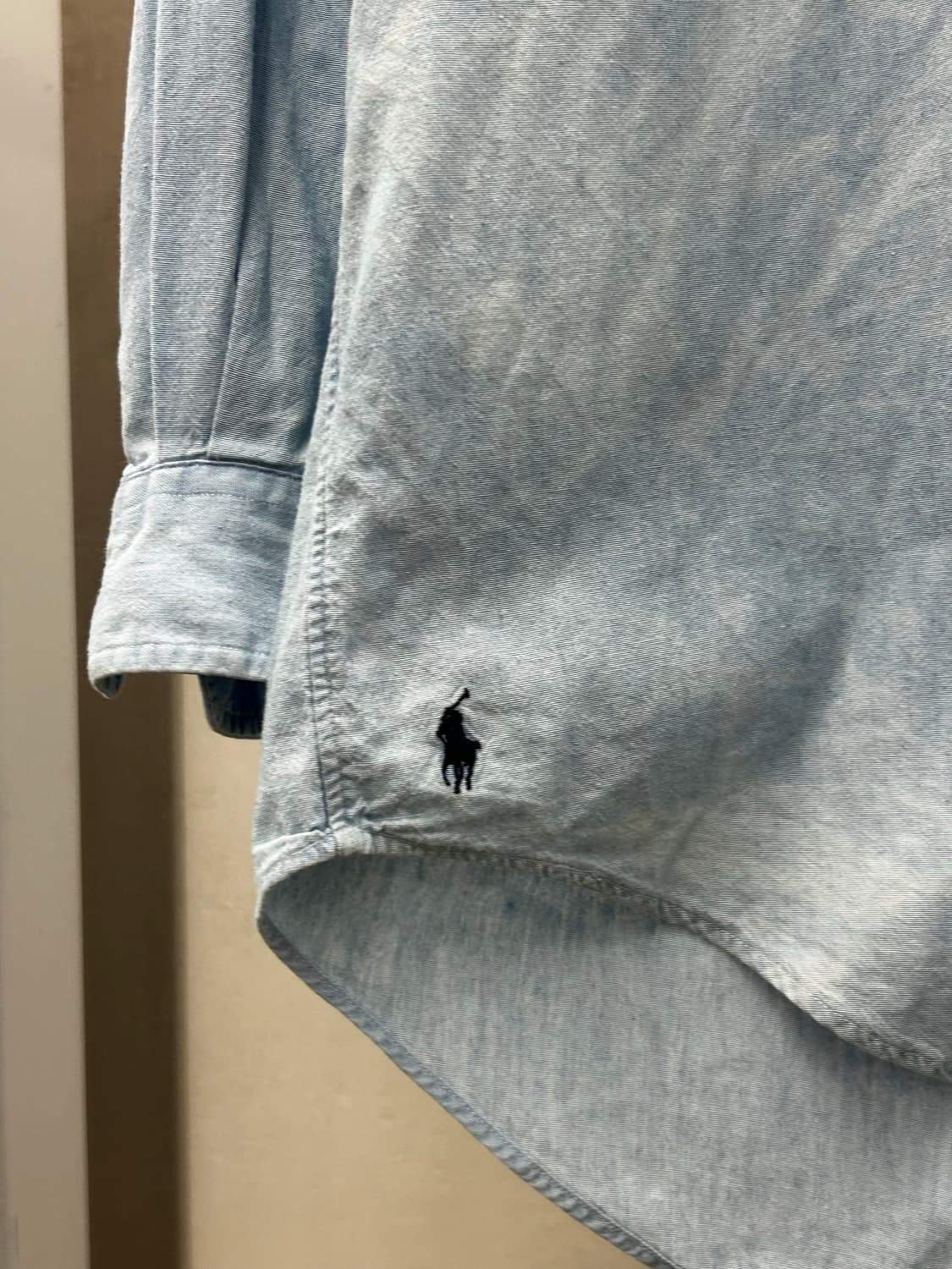 폴로 랄프로렌 데님 셔츠 하늘색 상품이미지7