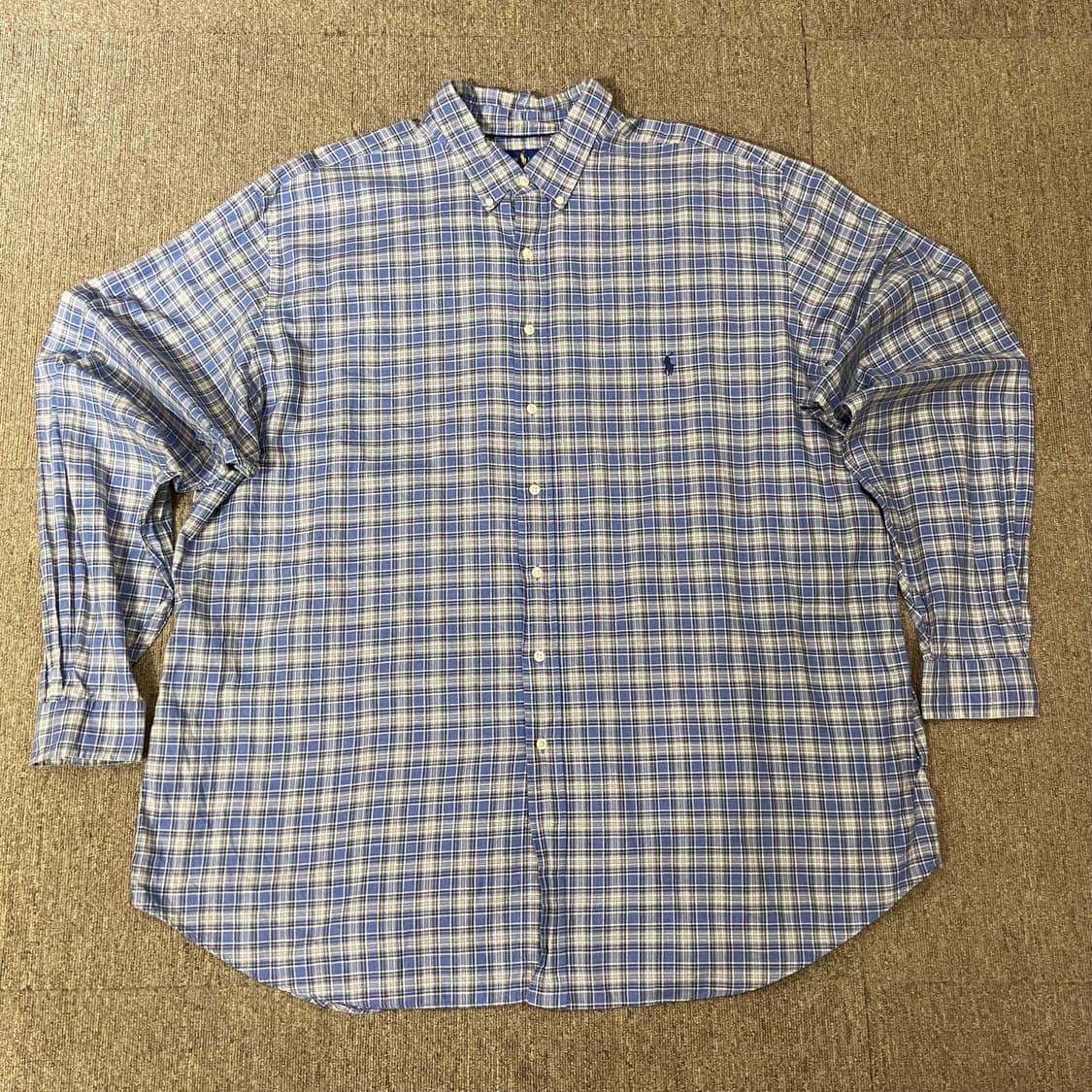 (3XL) POLO 폴로 랄프로렌 체크 셔츠  상품이미지1