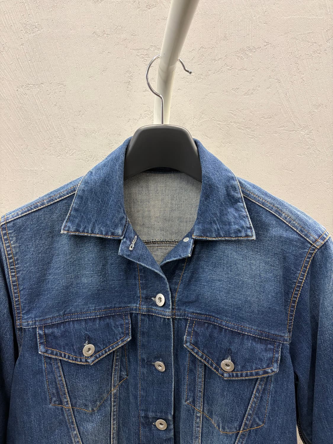 Sacai 18SS 사이드 지퍼 데님 재킷 100 상품이미지3