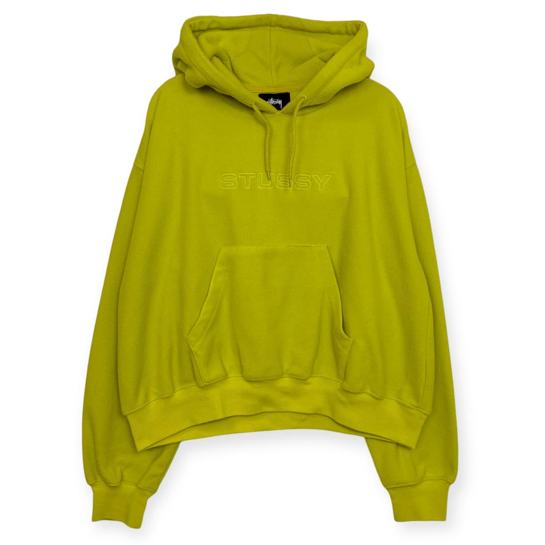스투시 크롭 플리스 후리스 후드 티셔츠 상품이미지1
