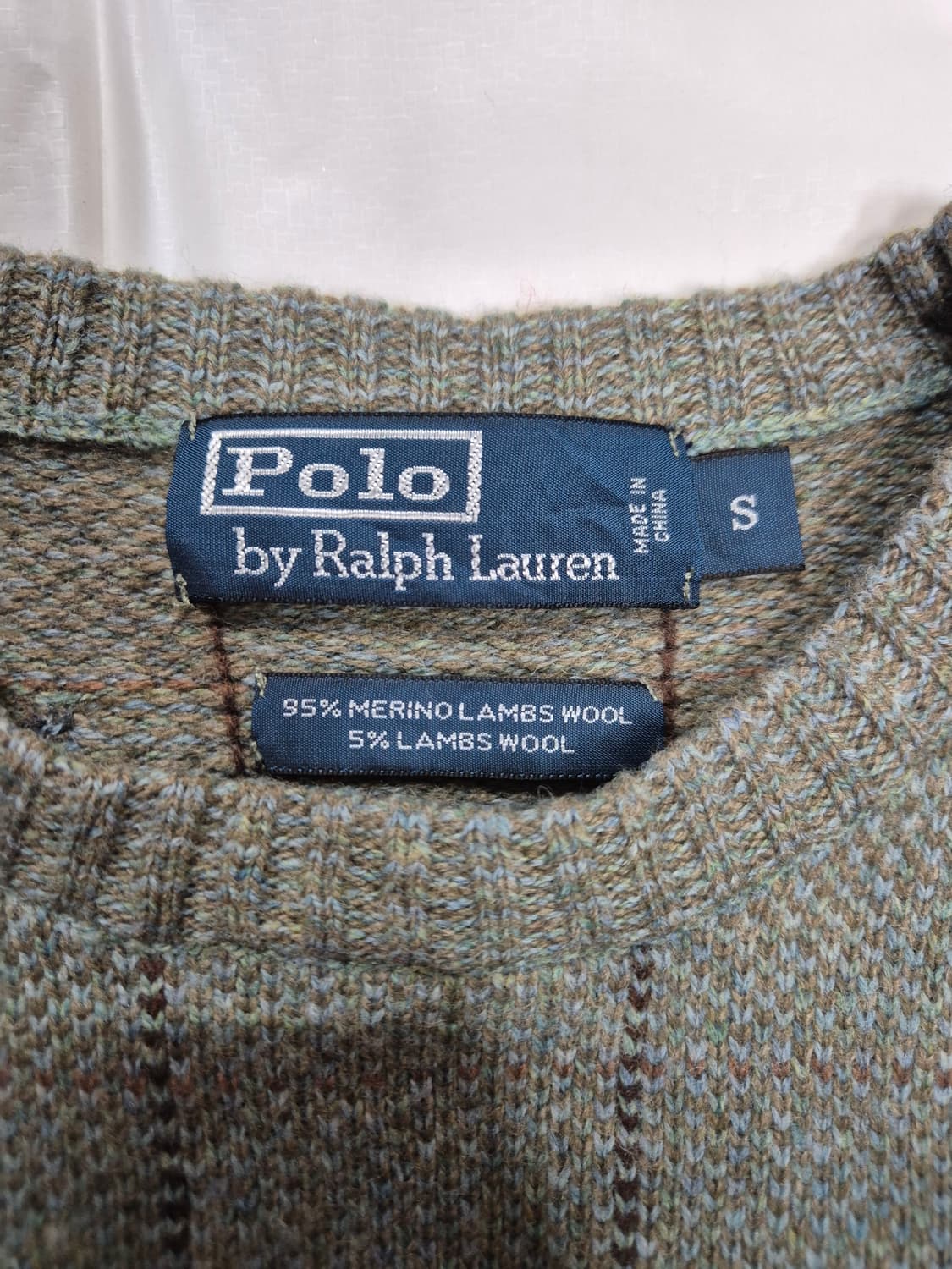 폴로 울 니트 상품이미지2