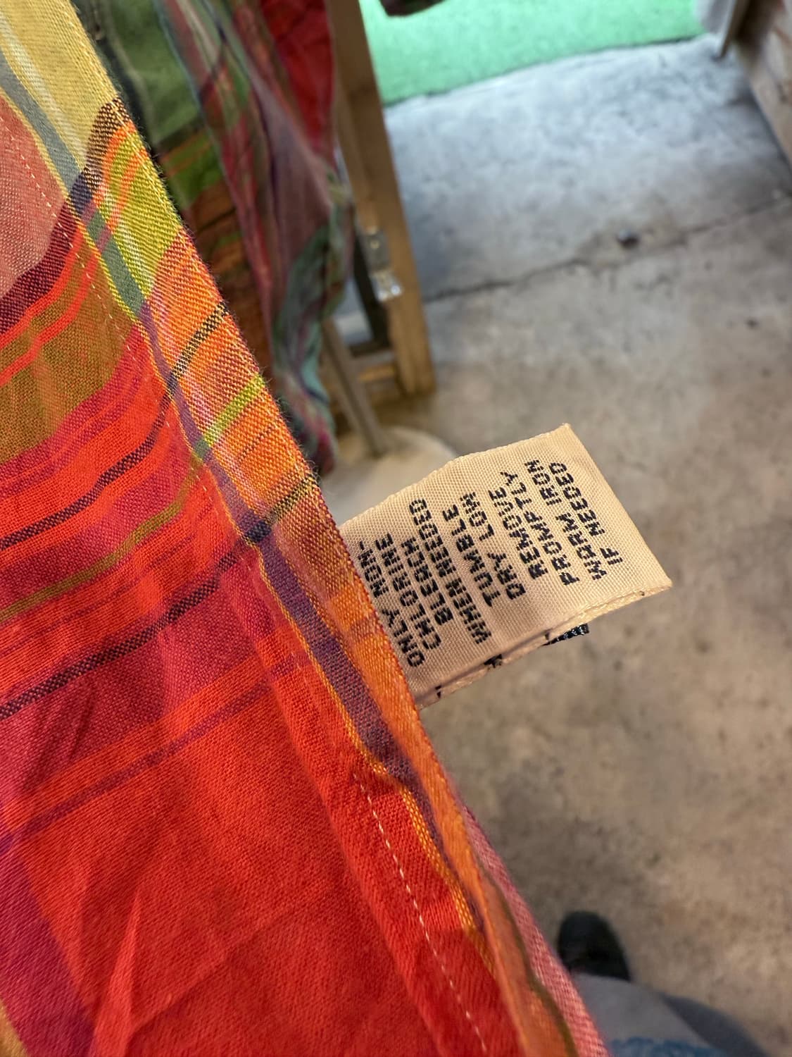 폴로 랄프로렌 레드스카이 체크셔츠 상품이미지3