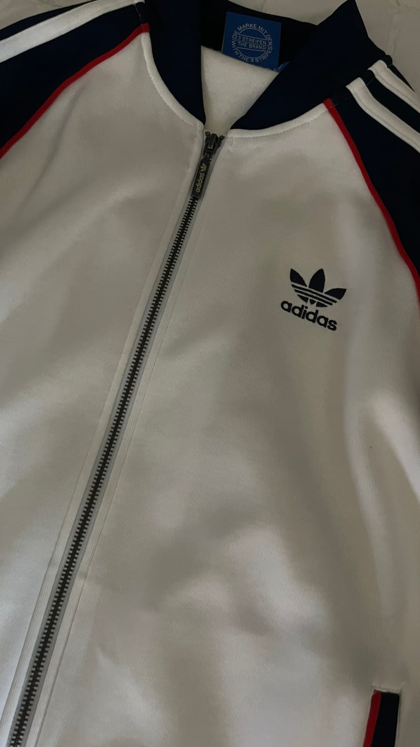 아디다스 슈퍼스타 화이트 네이비 져지 트랙탑 105 상품이미지2