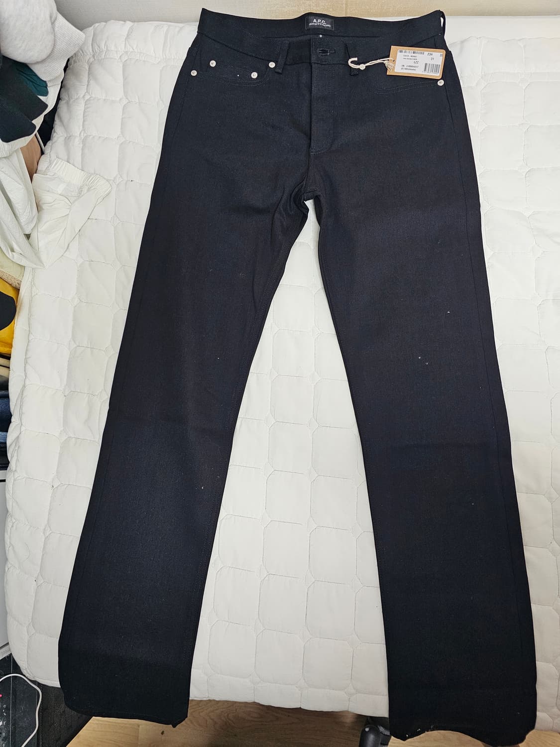 아페쎄 A.P.C 뉴 스탠다드 진 블랙진 31 새상품 (택포함) 상품이미지5