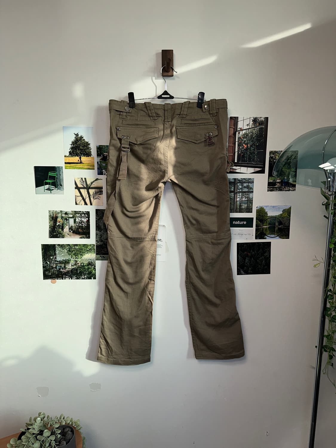 Ash brown y2k cargo 부츠컷 팬츠  상품이미지4