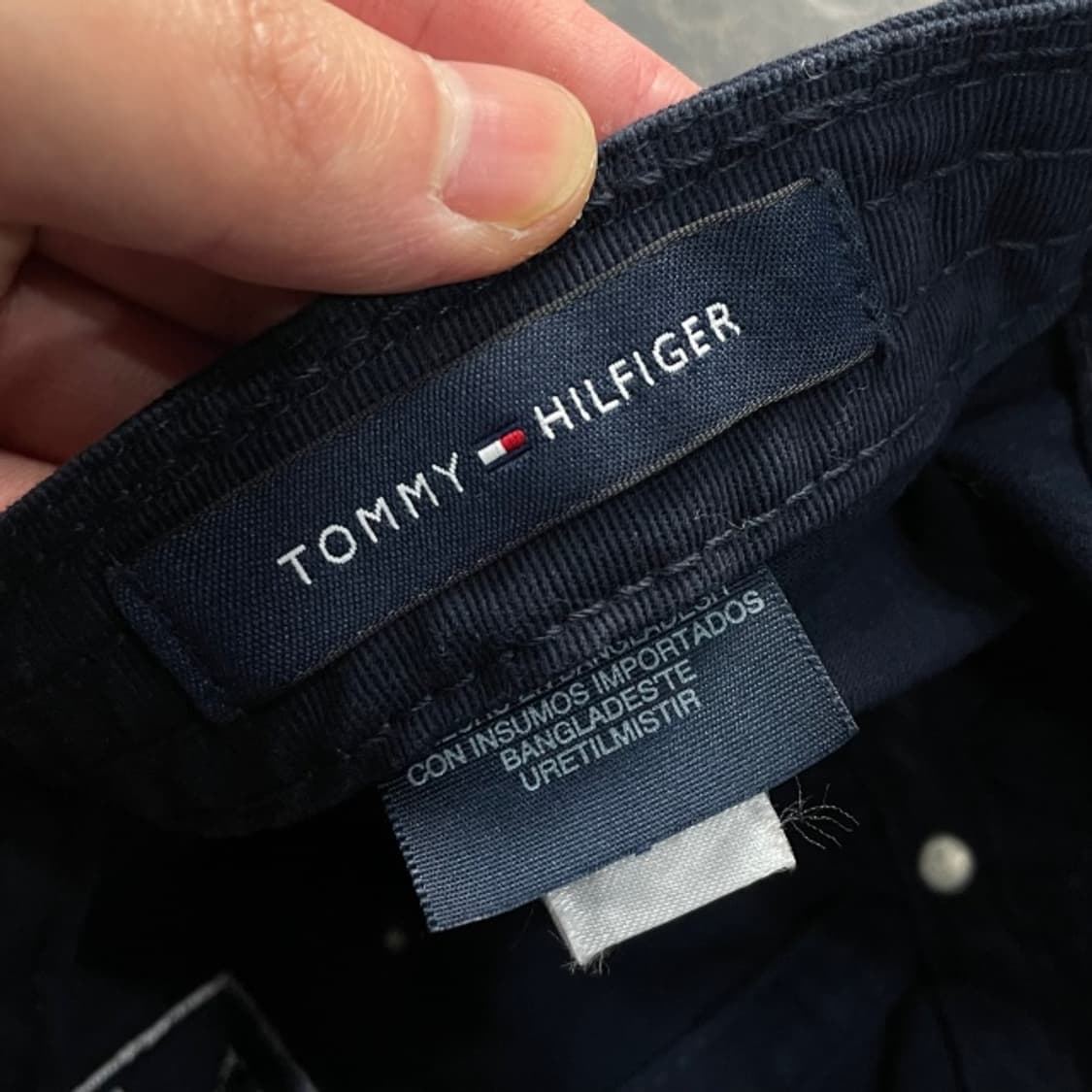 타미힐피거 올드스쿨 볼캡 상품이미지3