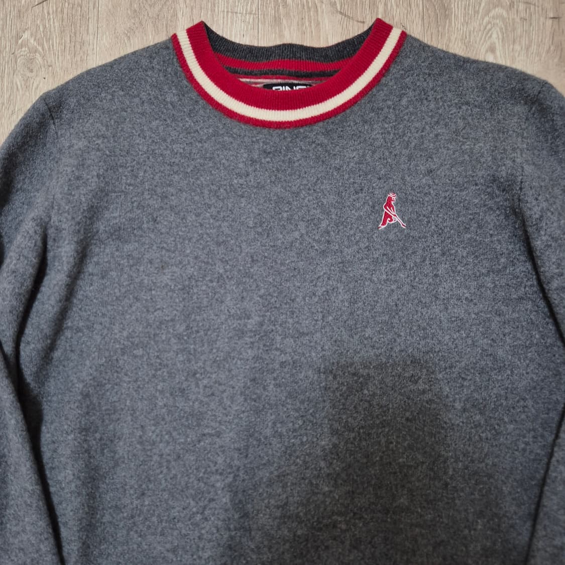 PING 핑 골프 컬렉션 골프웨어 자수로고 라운드 니트 XL(105) 상품이미지2