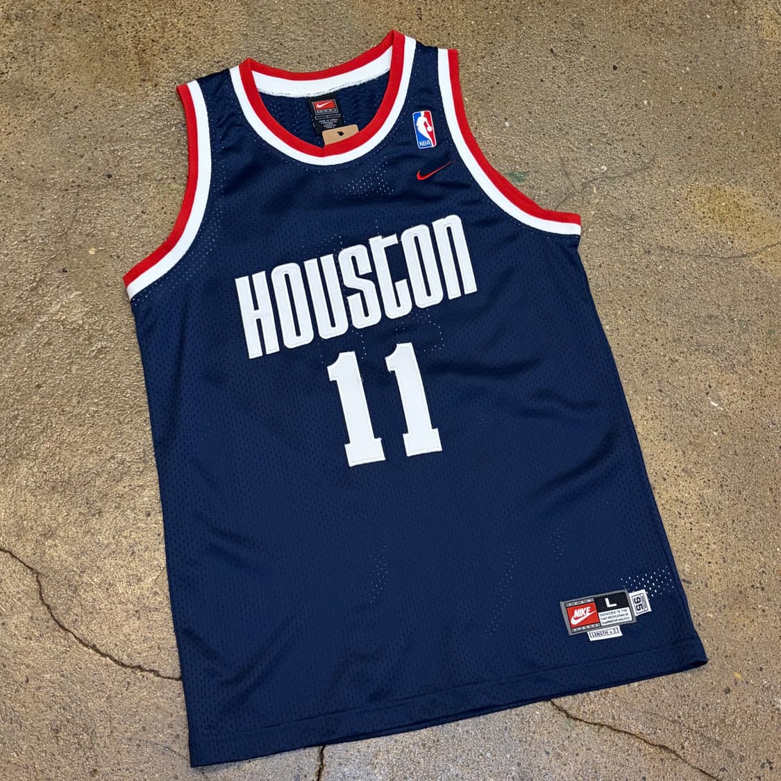 00s 미국 빈티지 나이키 NBA 휴스턴 야오밍 농구유니폼 상품이미지2