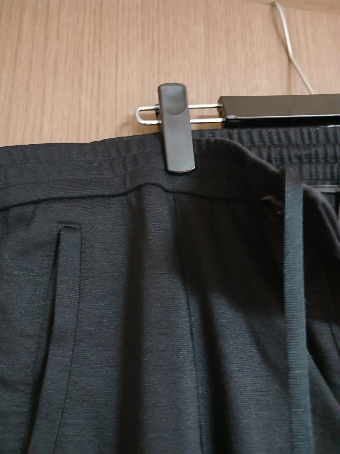 타임옴므 남성 레이온 모직혼방 릴렉스핏 밴딩 슬랙스 35(88) 상품이미지3