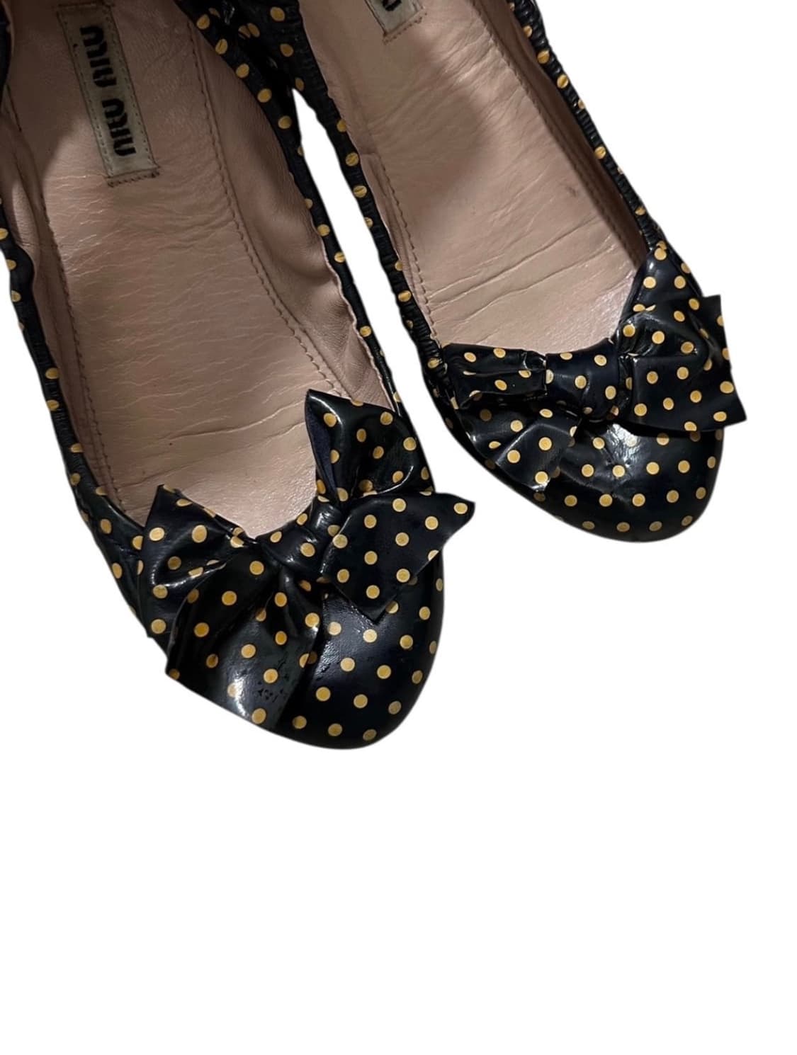 Miu Miu dot flat shoes 상품이미지3