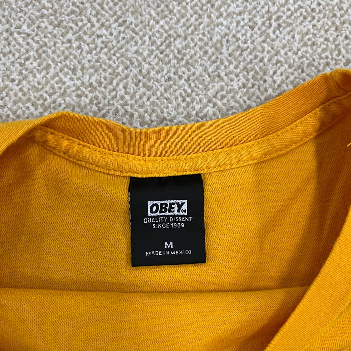 M 오베이 점블드 아이즈 반팔 티셔츠 0225M1 상품이미지2