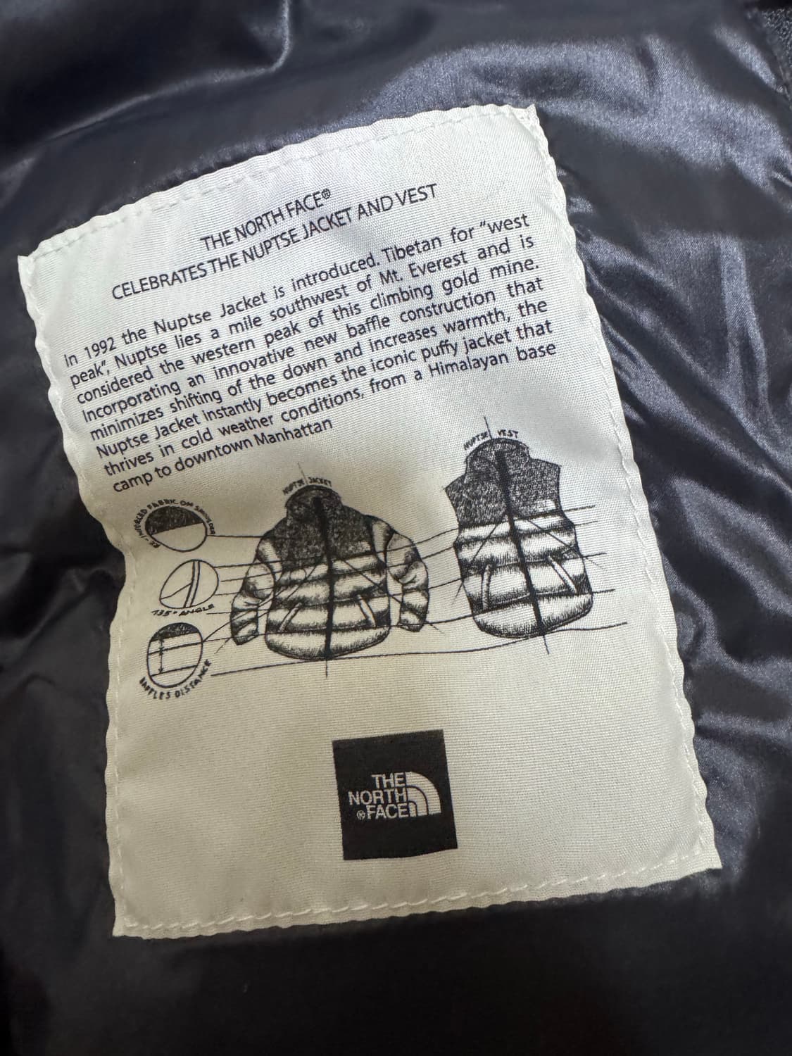 노스페이스 1992눕시 해외판 M 상품이미지5