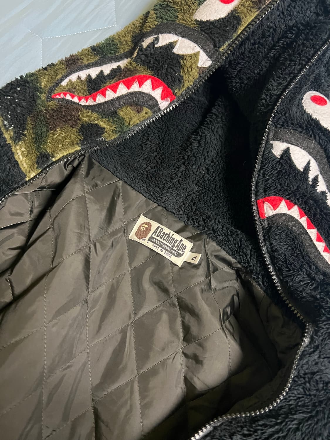 베이프 후리스 판매합니다. 상품이미지2