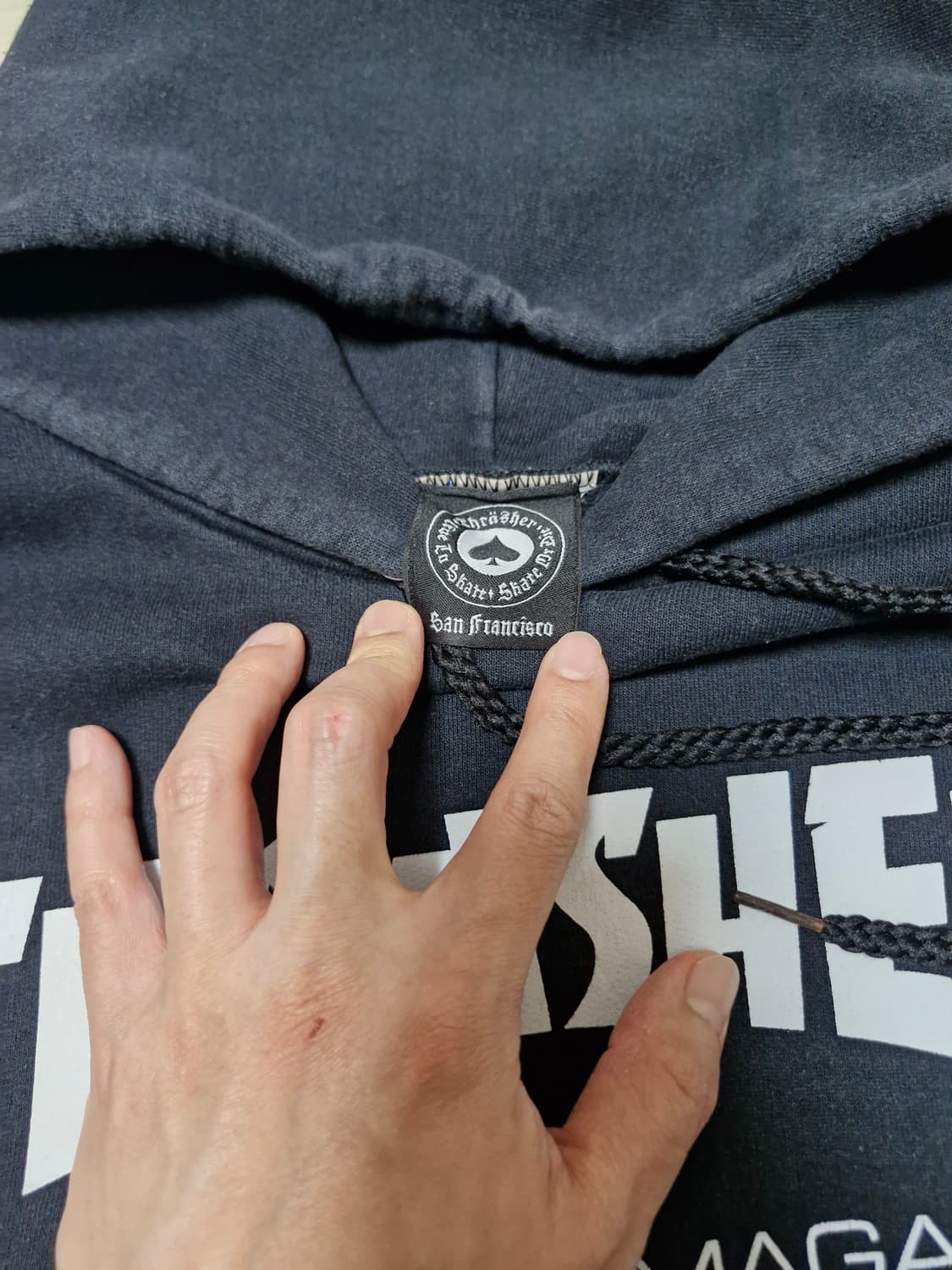 [L] 00s THRASHER 미주판 후드스웻 상품이미지3