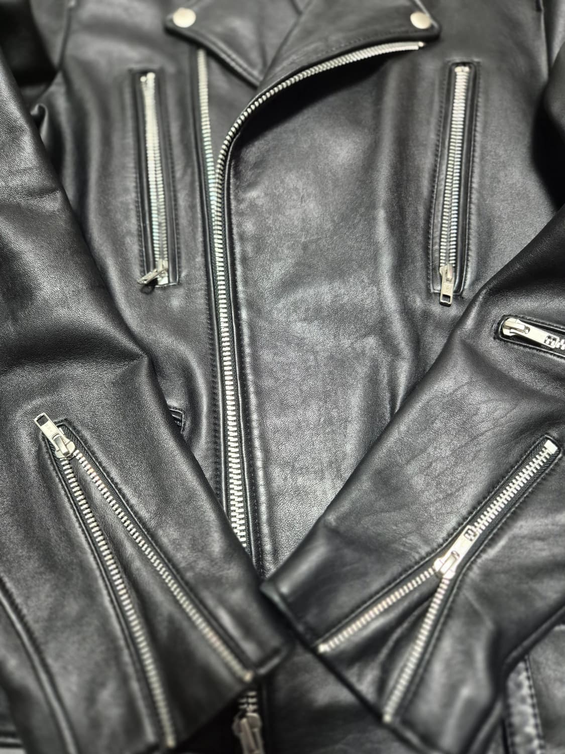 비바스튜디오 천연가죽 라이더 자켓 상품이미지6