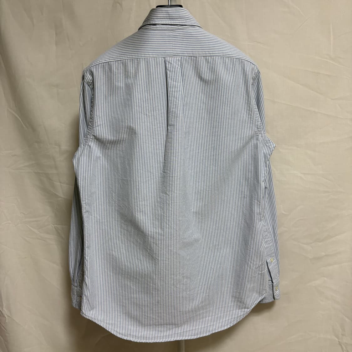 폴로 랄프로렌 클래식핏 스트라이프 옥스포드 셔츠 / 소라, S 상품이미지7