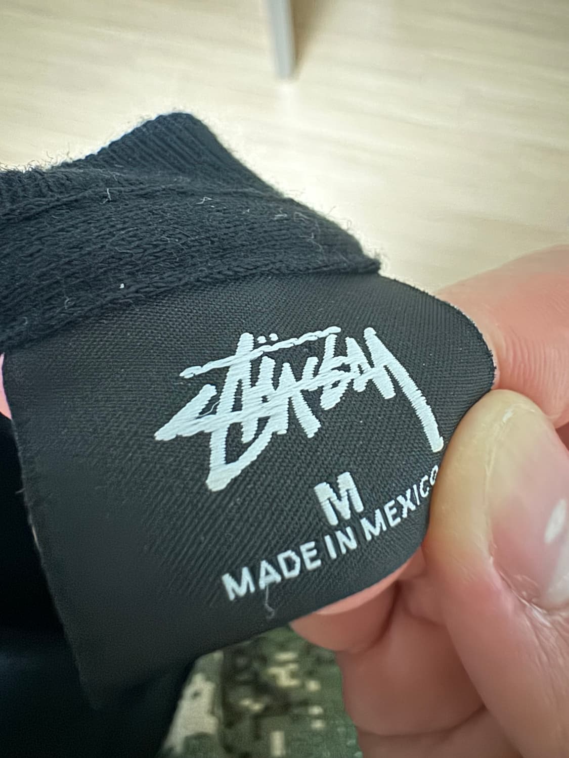 스투시 월드투어 롱슬리브 티셔츠 블랙 M 상품이미지3