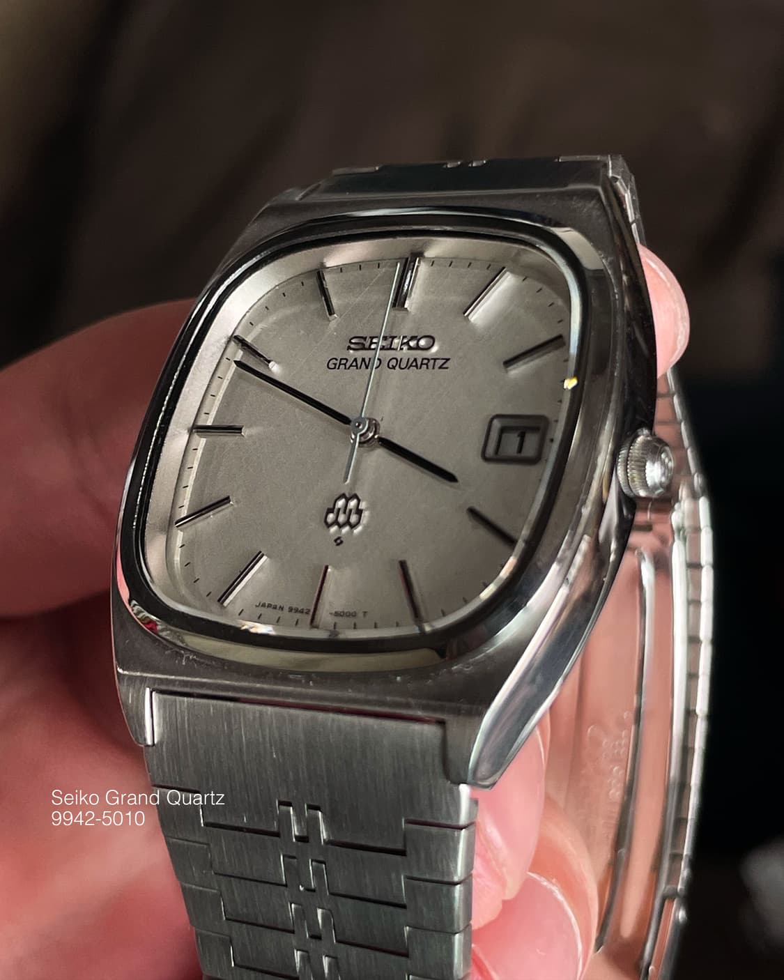 세이코 그랜드 쿼츠 9942-5010 빈티지 시계 상품이미지4