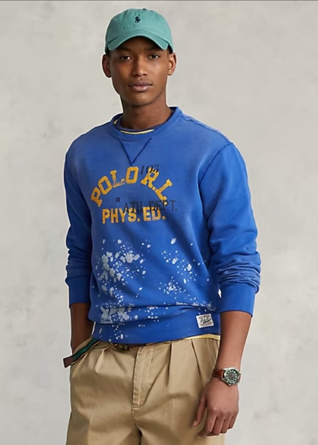 폴로 랄프로렌 페인티드 스웻셔츠 류준열 상품이미지2