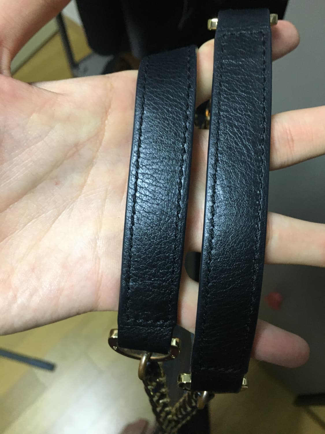 토리버치 레더 체인 숄더백 상품이미지5