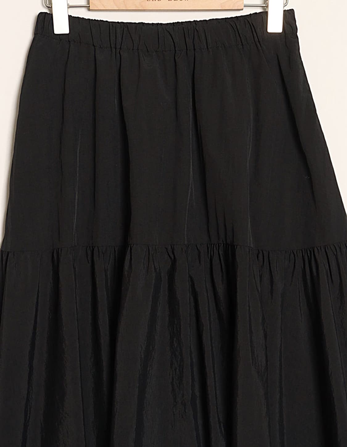 OPAQUE.CLIP Nylon Tiered Skirt (27~28) 상품이미지2