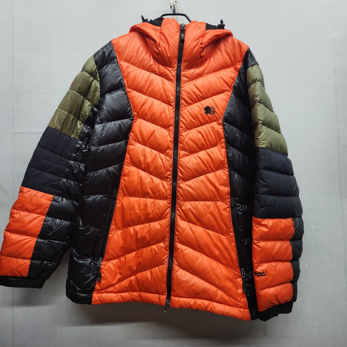 코오롱스포츠 700 풀집업 스트링 투웨이 구스다운 경량패딩 L 상품이미지1