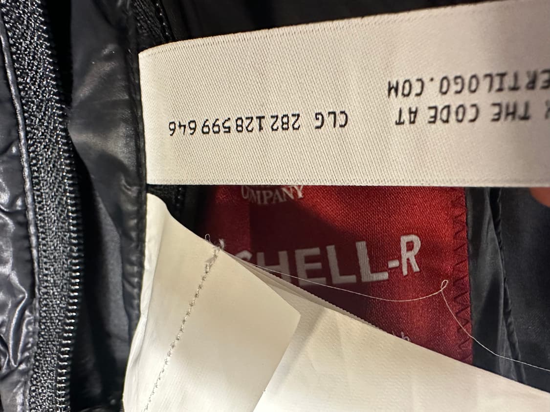 C.P. Company Shell-R 고글 후드 자켓 블랙 상품이미지8