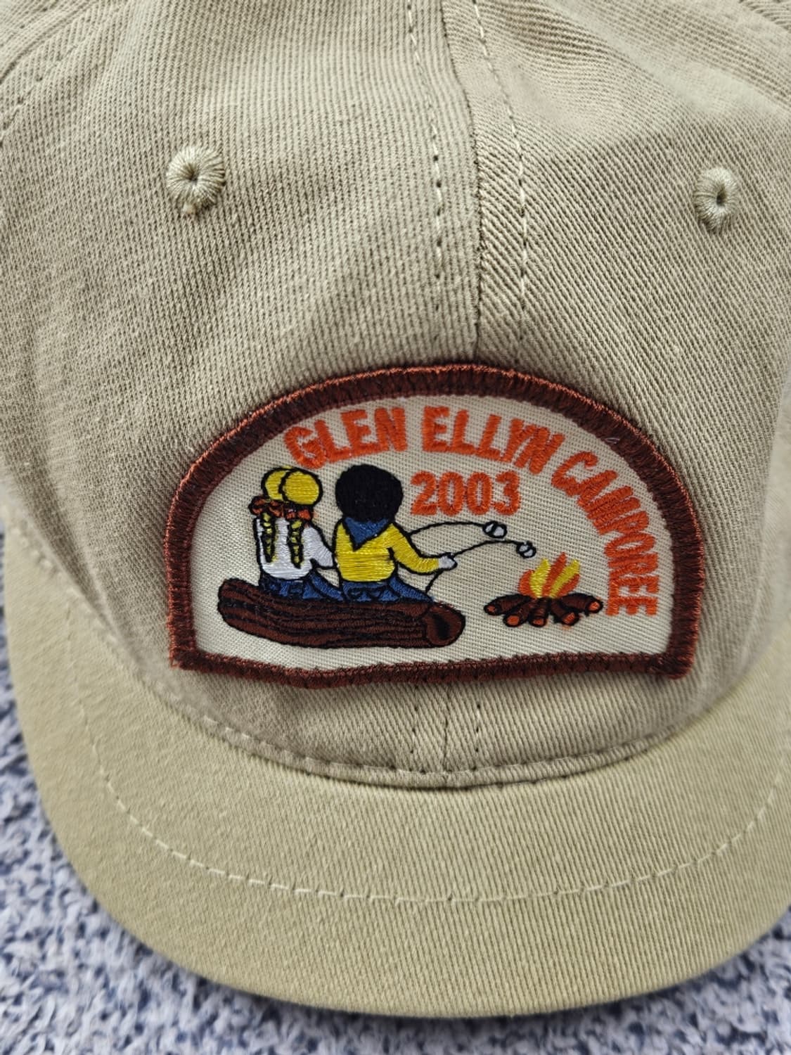 빈티지 패치 커스텀 숏 캡 모자 / 11899 상품이미지5