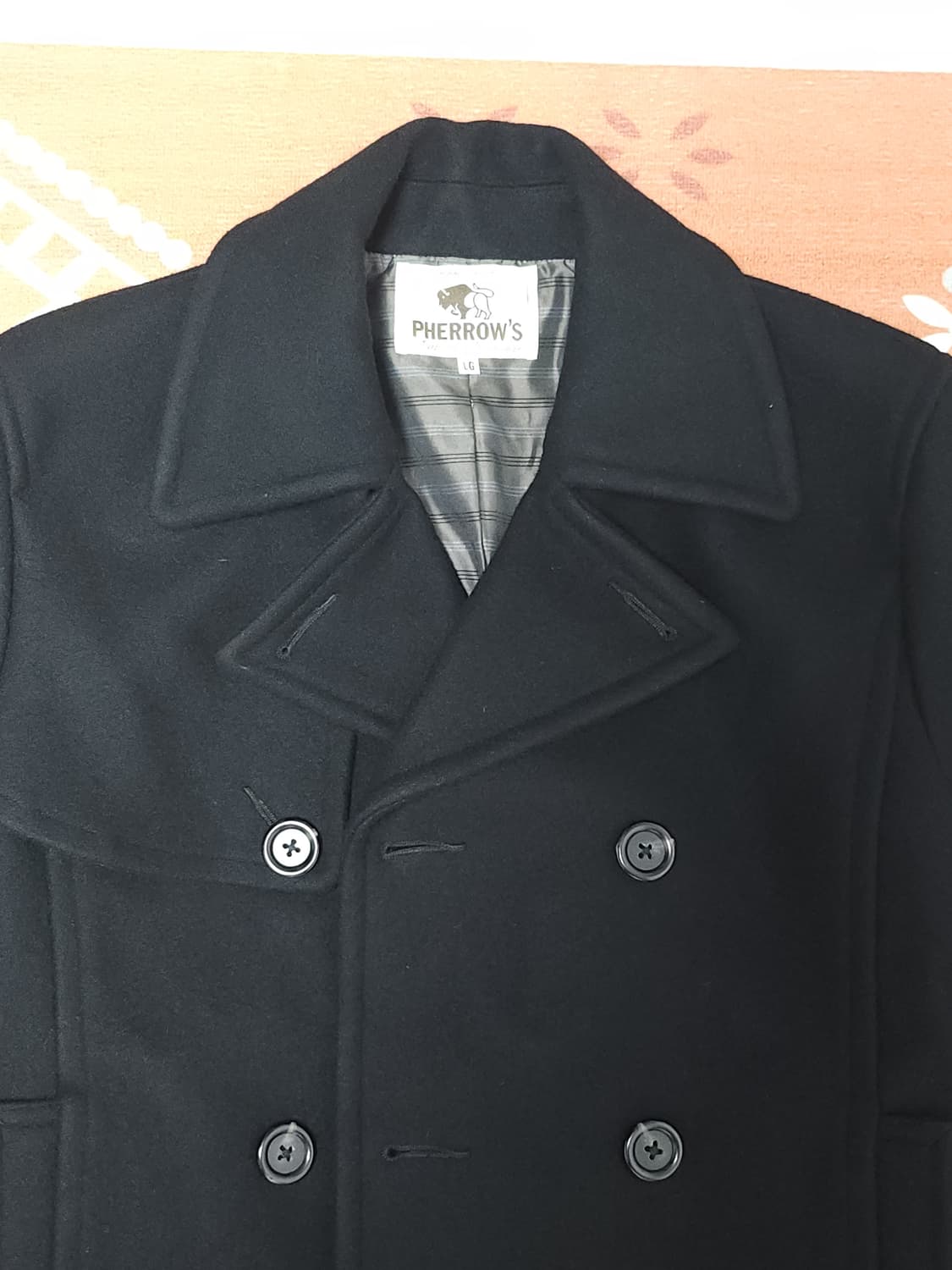 페로우즈(Pherrows) 울 피코트 상품이미지3