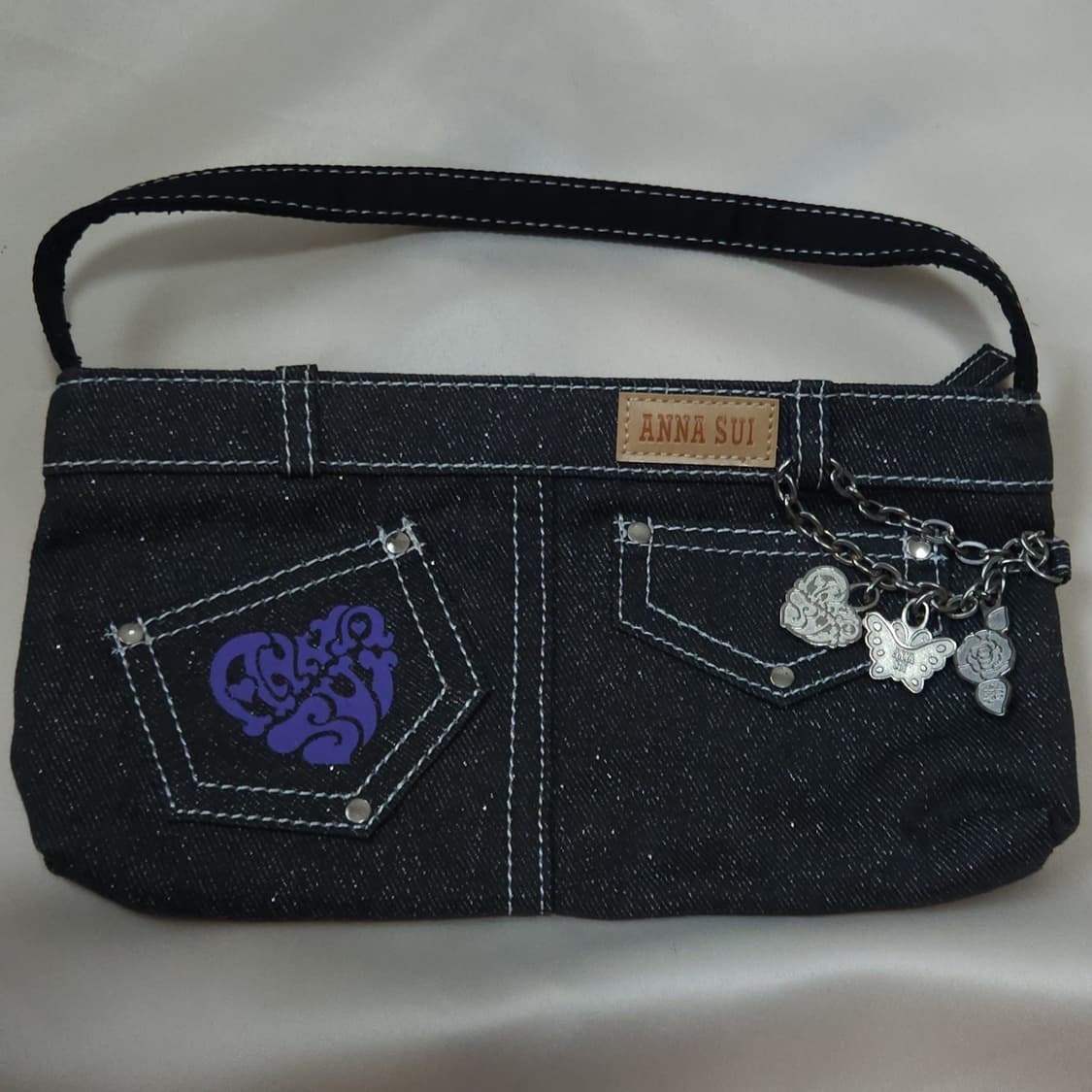 ANNA SUI 안나수이 데님 숄더백 상품이미지1