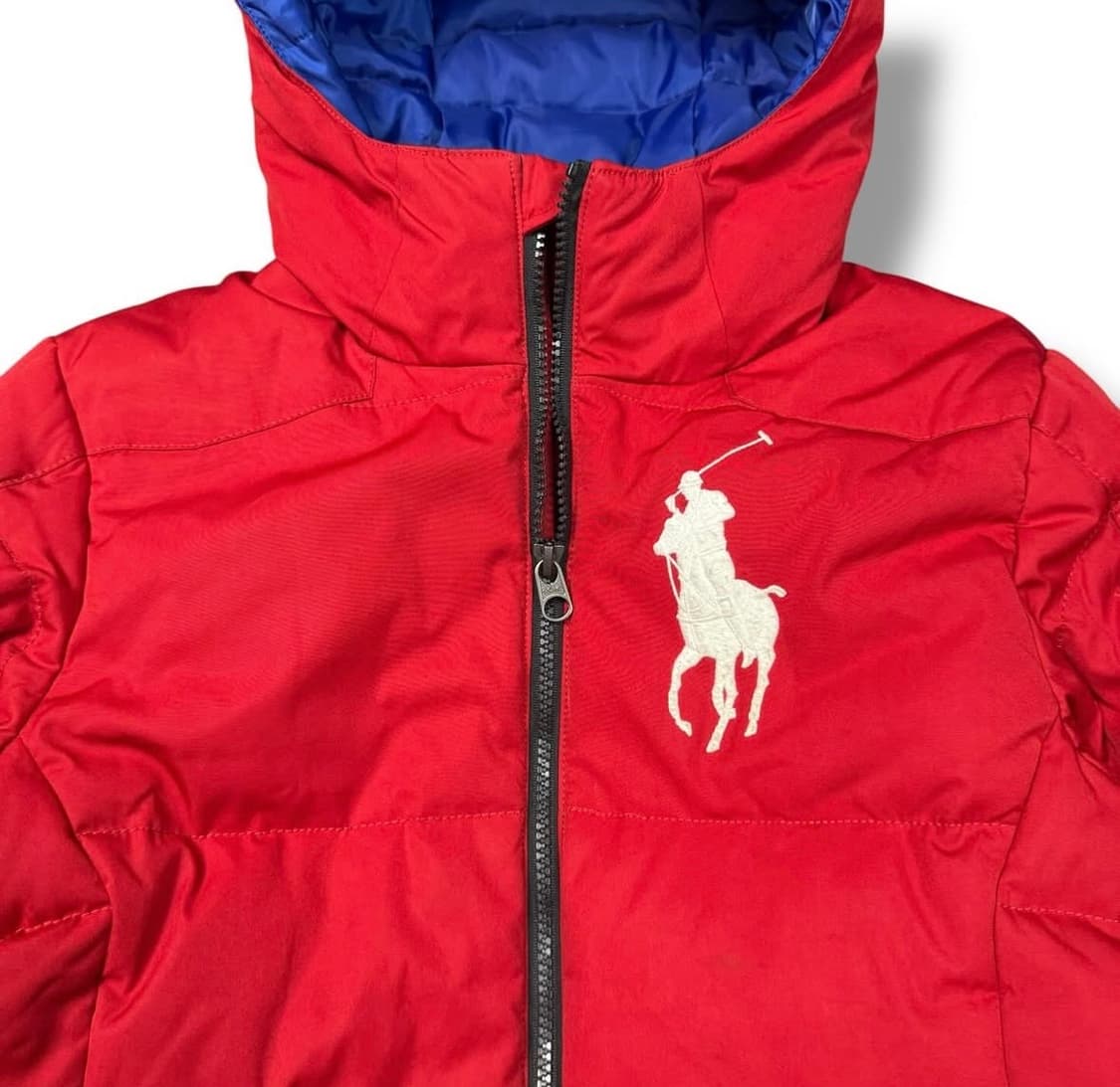 폴로 랄프로렌 빅포니 레드 패딩 상품이미지2