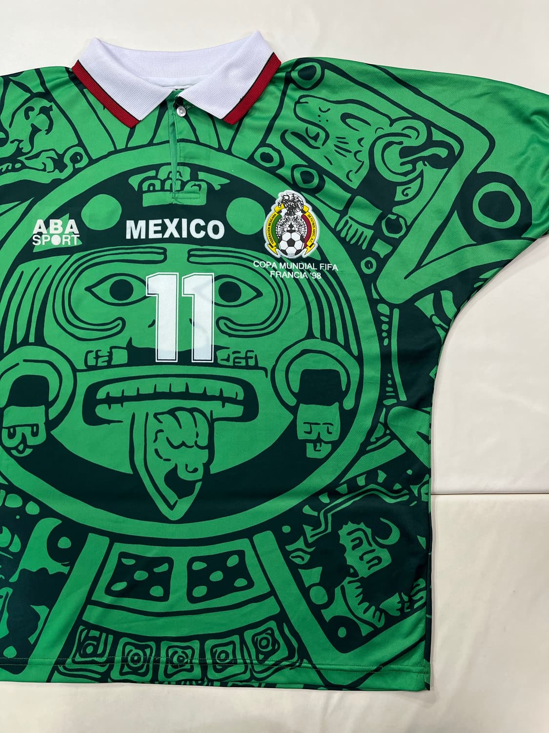 아바스포츠 1998 WC 멕시코 홈 콰우테모크 블랑코 (새제품) 상품이미지5