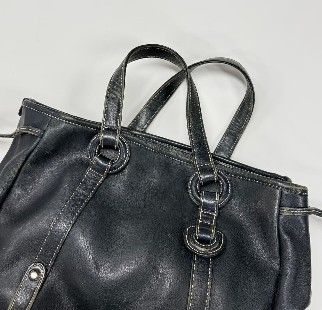 Porter contrast stitch tote bag 상품이미지7