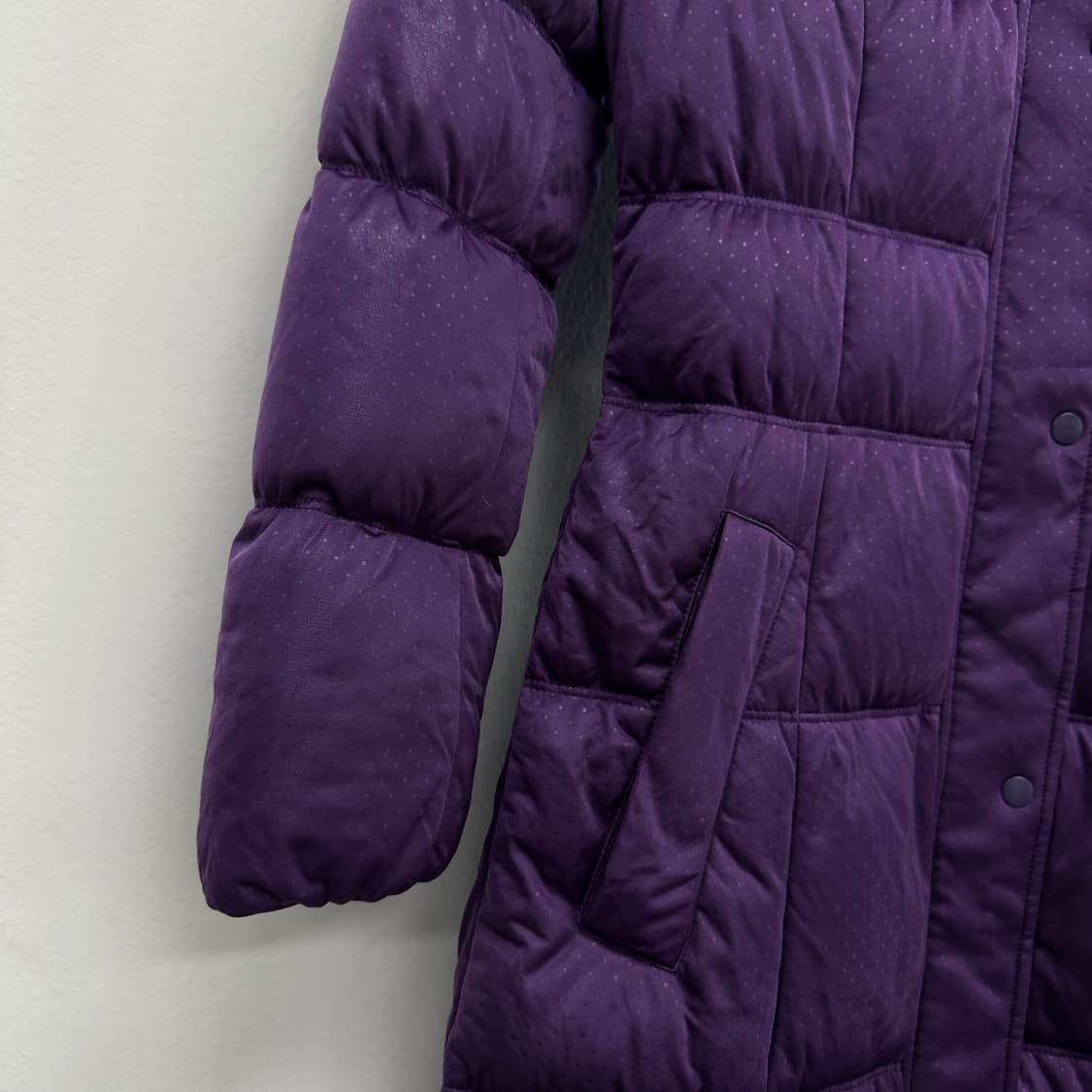 라코스테 도트 로고 다운 롱패딩 상품이미지4