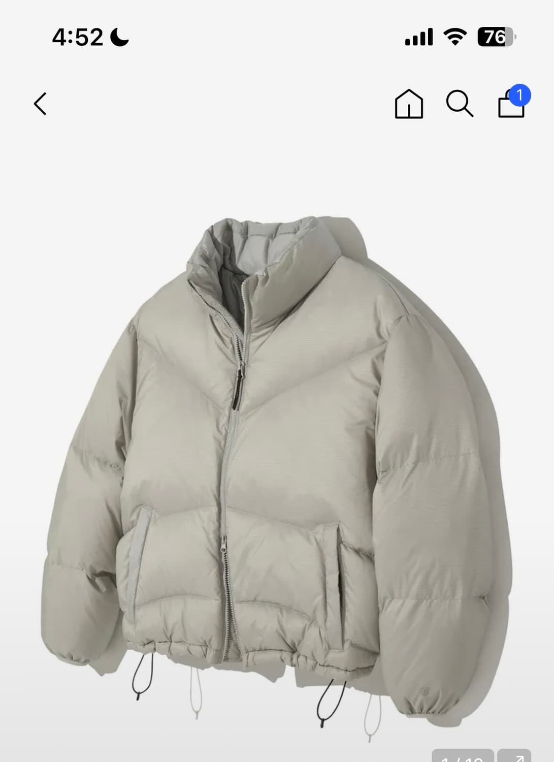 어반디타입 패딩 M사이즈 상품이미지2