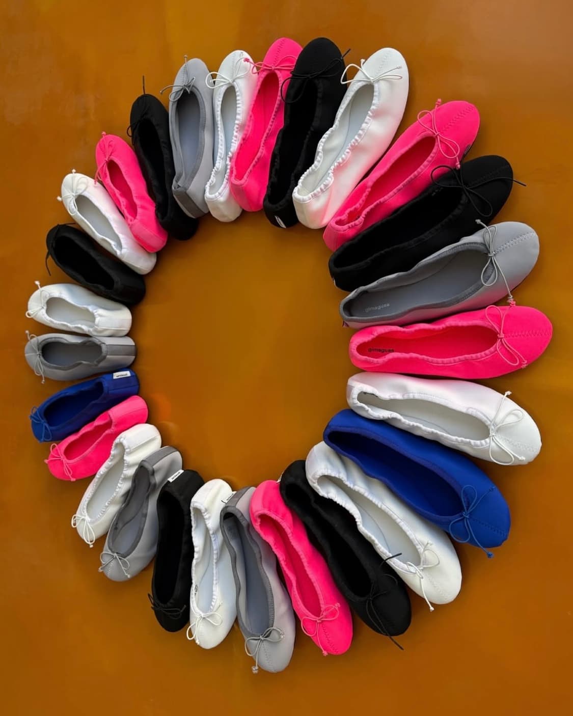 [37]기마구아스 네오프렌 발레리나 슈즈/블랙 상품이미지4