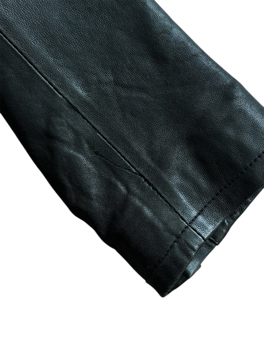 [램스킨] 빈티지 크롭 램스킨 바이커 레더자켓 상품이미지5