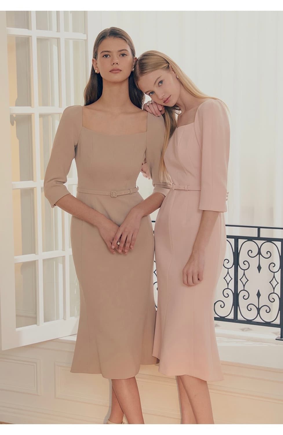 브라이드앤유(BAU) ODETTE Square neck dress 상품이미지1